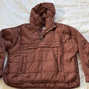 Free People / FP Movement Pippa Packable Pullover Puffer in Rust
